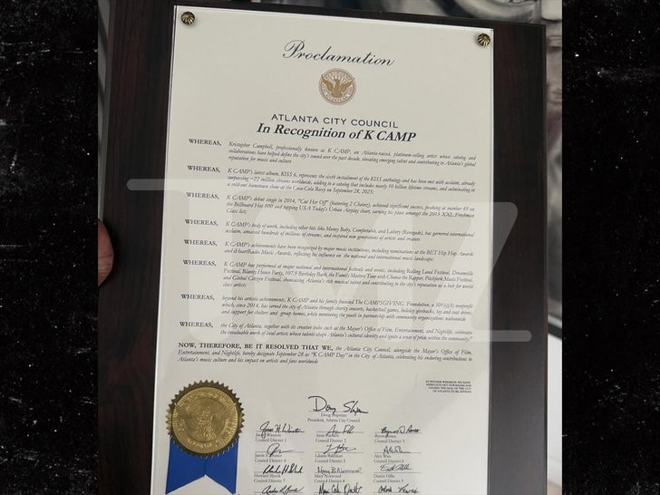 k camp proclamation wm