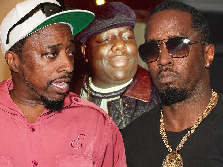 diddy biggie smalls Eddie Griffin getty comp