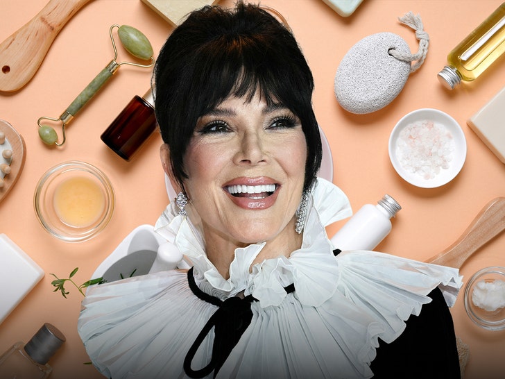 kris jenner beauty items getty 2