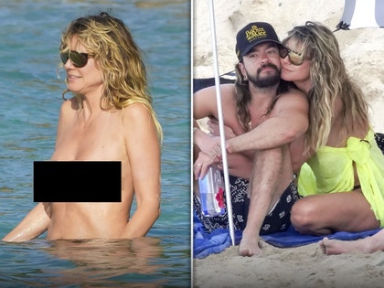 Heidi Klum Tom Kaulitz backgrid launch