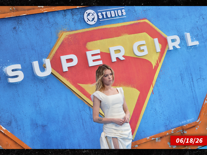 sub milly alcock supergirl getty