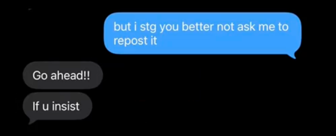 Miranda Hope, Chase McWhorter texts 36