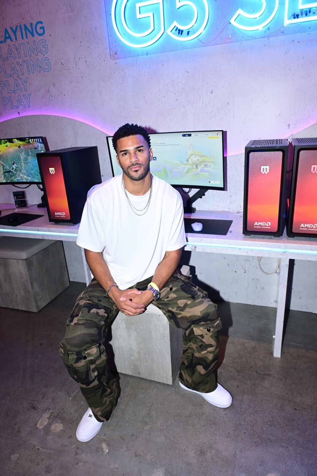 Celebs Attend Logitech G Play LA 2