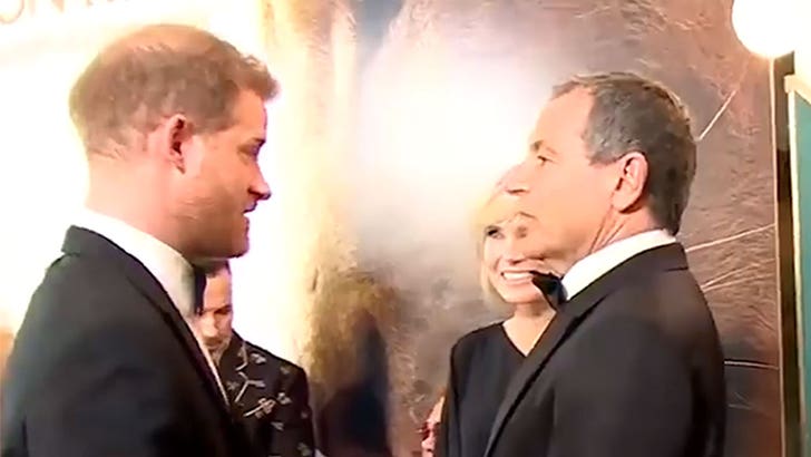 Prince Harry, Bob Iger