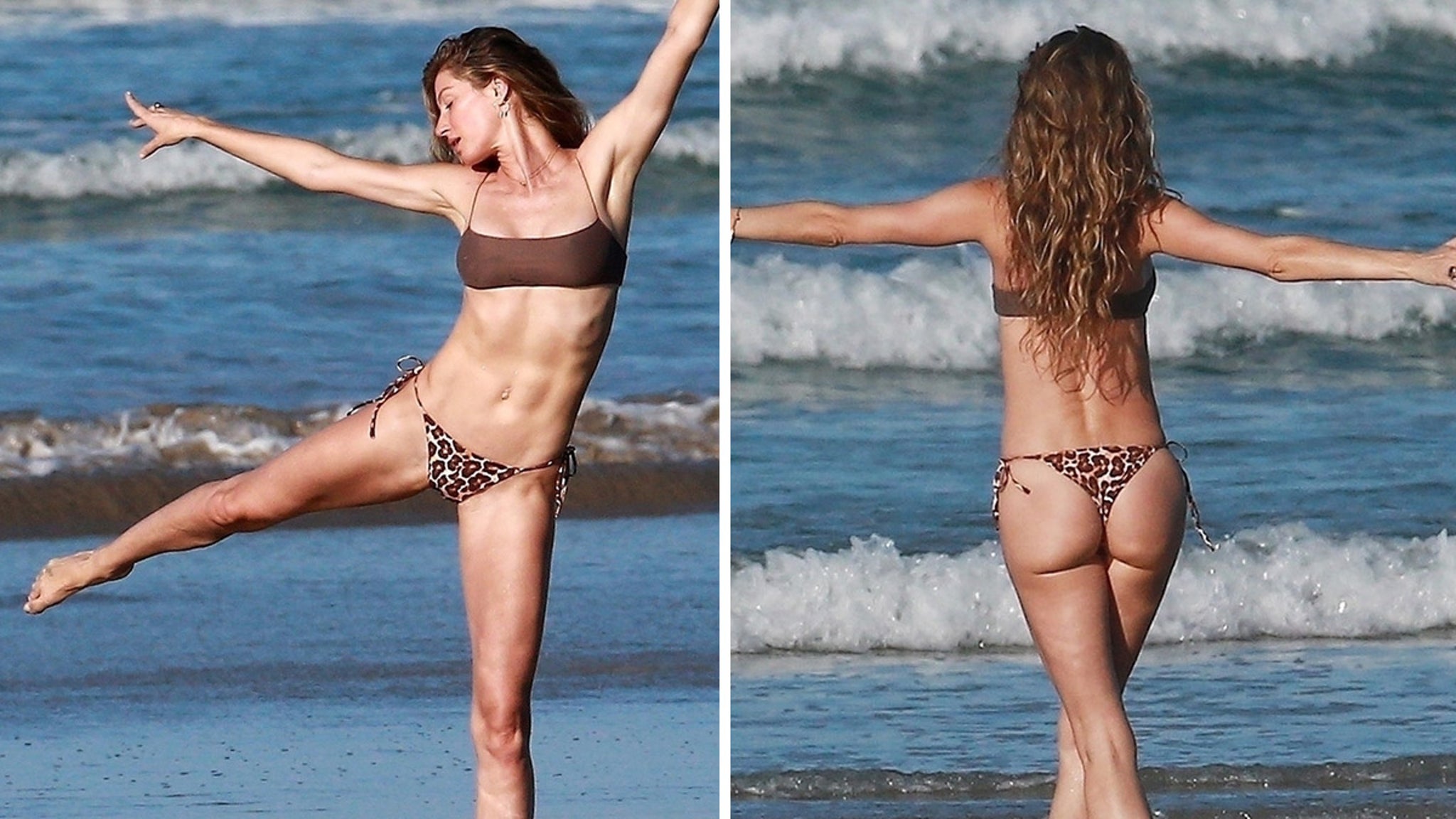 Gisele Bündchen Flaunts Toned Body & Abs In Hot New Campaign