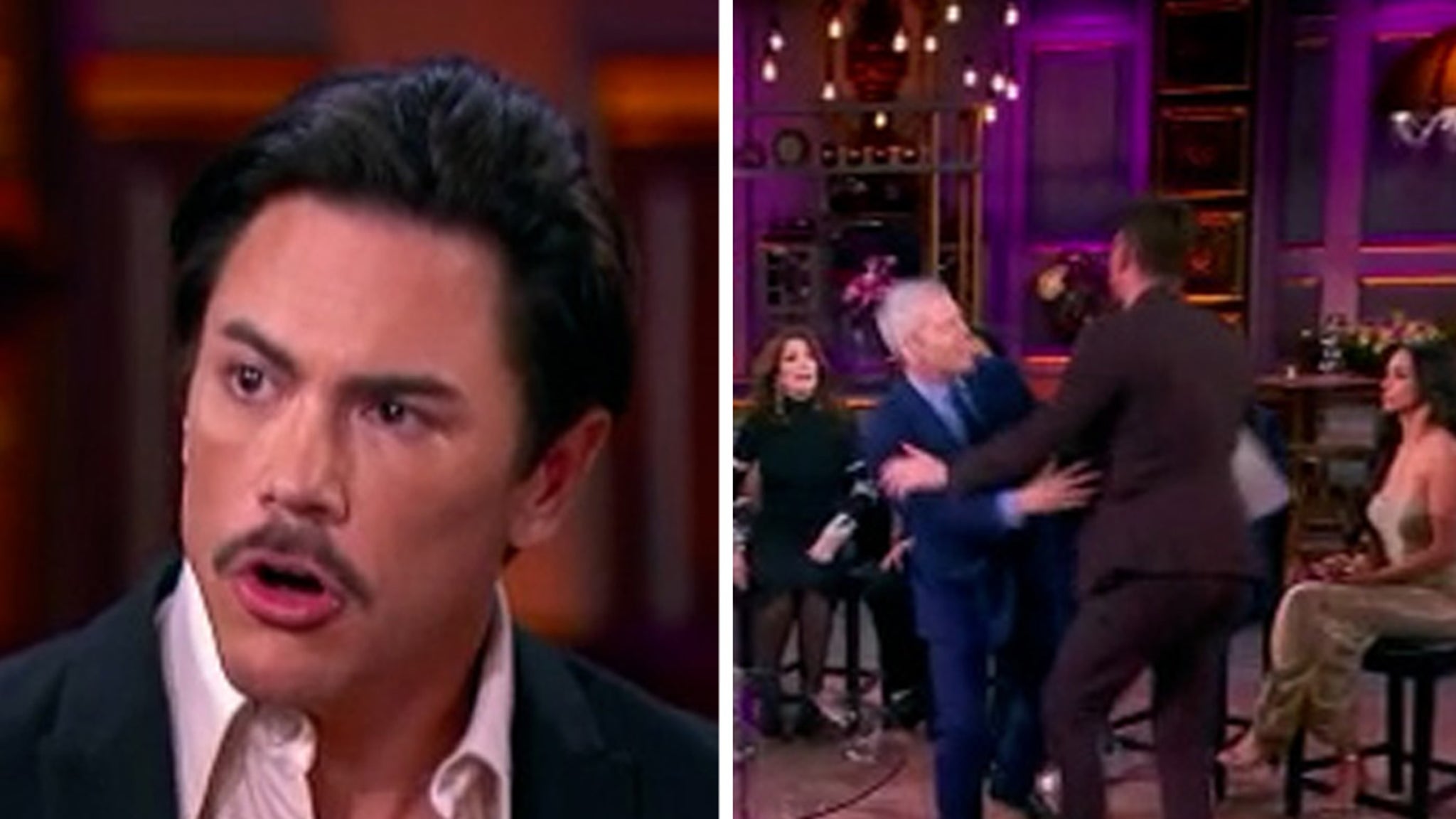 Tom Sandoval se balancea sobre brasas durante la reunión de ‘Reglas de Vanderpump’