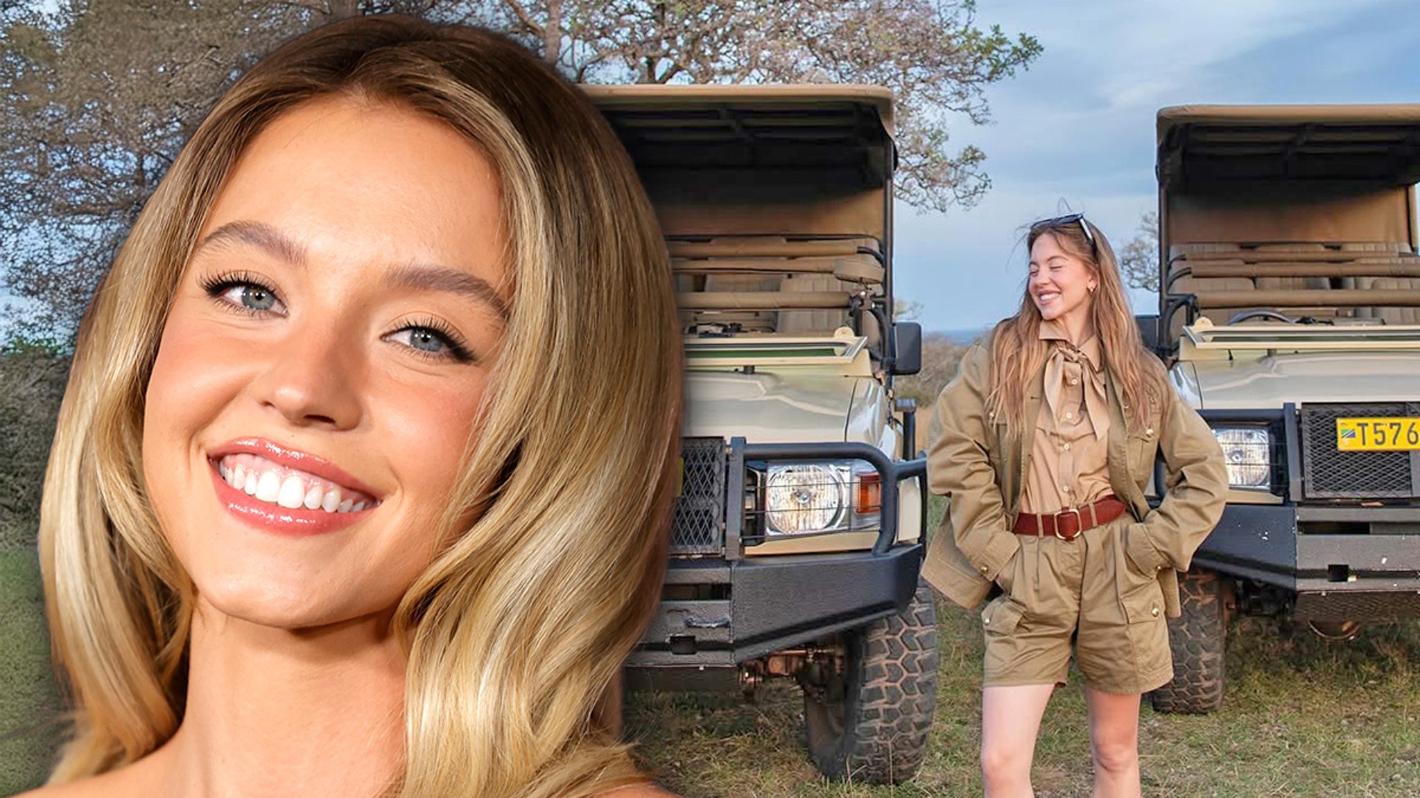 Sydney Sweeney Enjoys African Safari With Pals Amid Fiancé Split Buzz