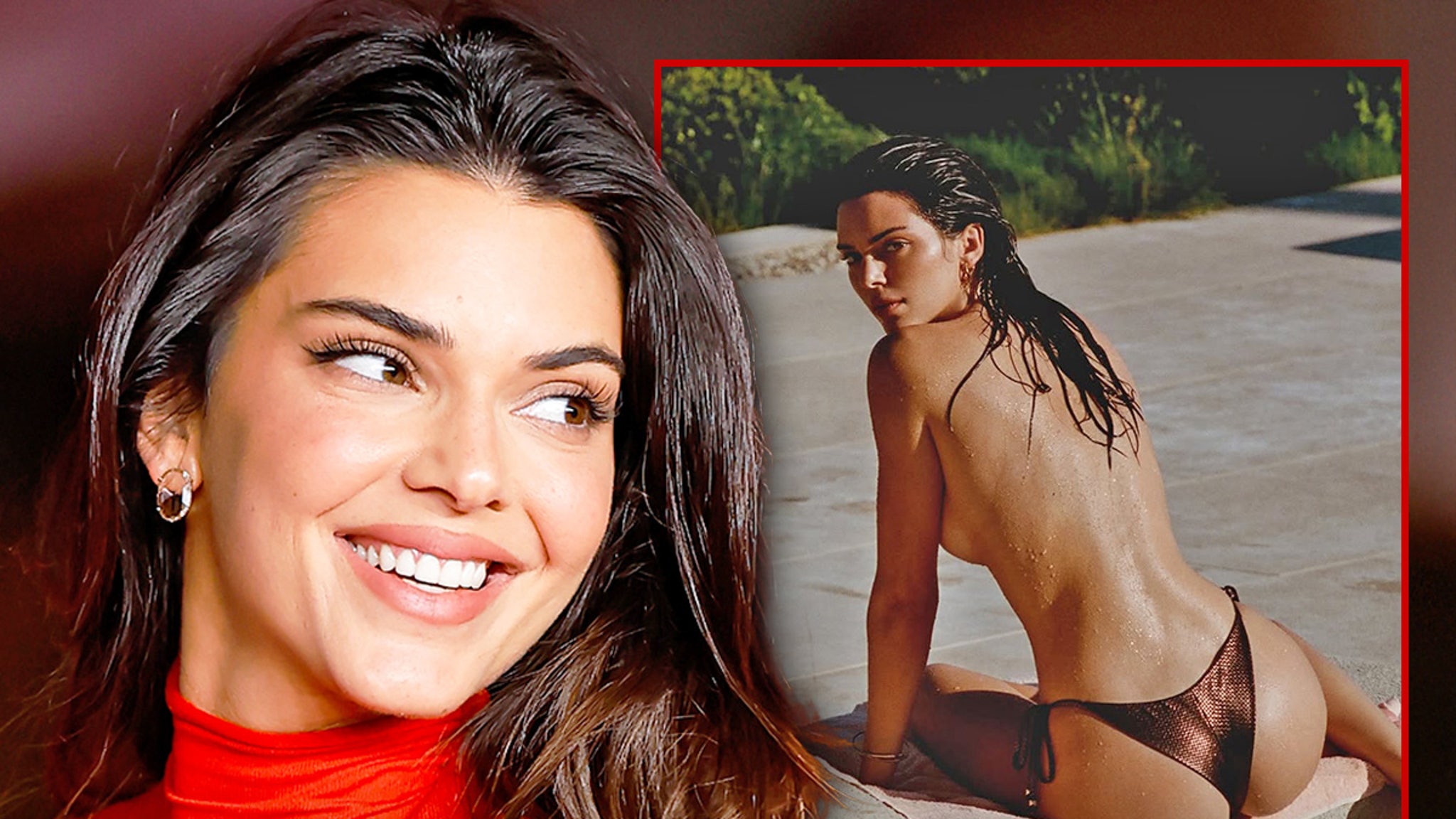 Kendall Jenner Goes Topless in New Series of Instagram Photos