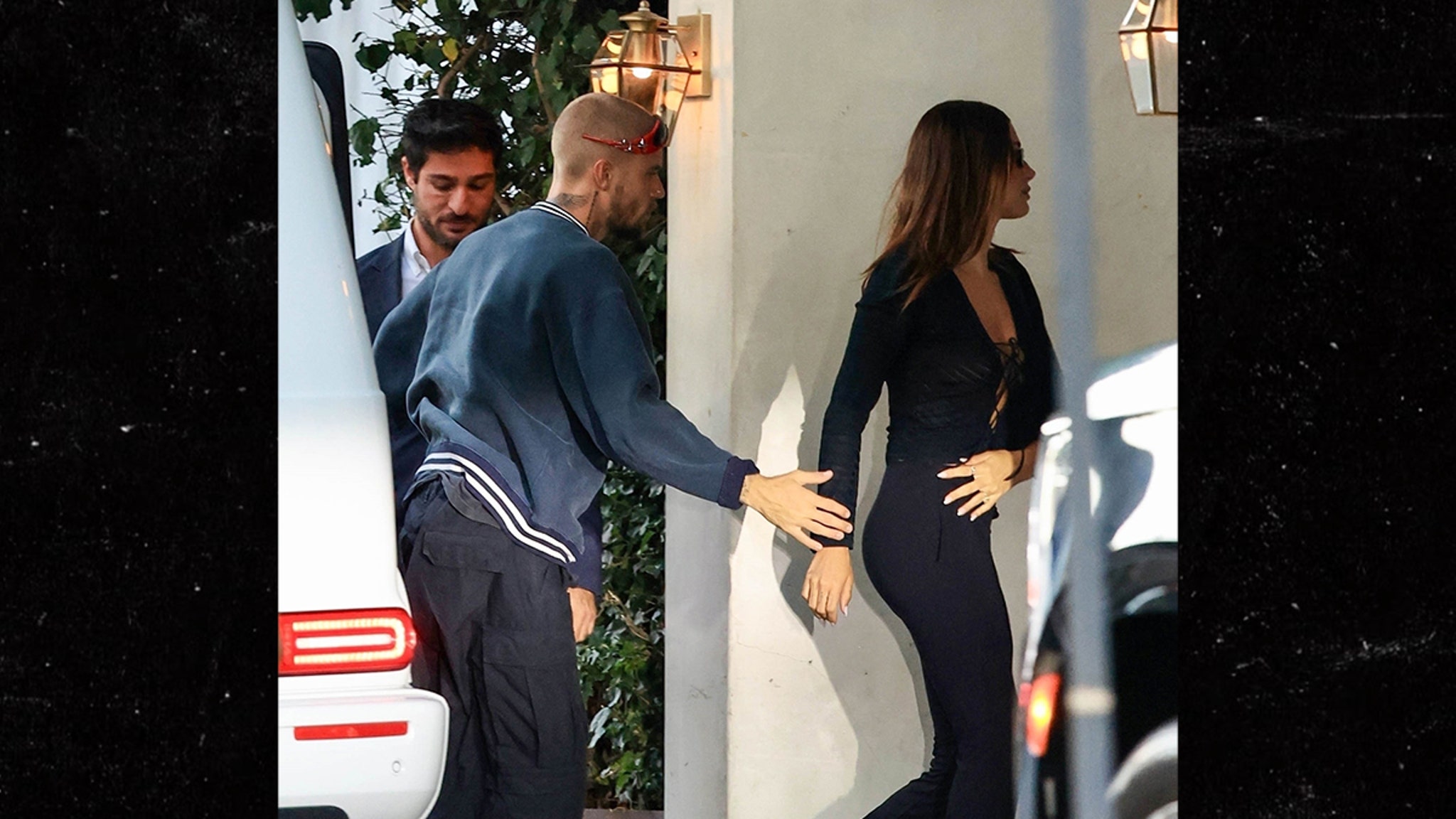 Justin and Hailey Bieber Spotted on Romantic Dinner Date in West Hollywood