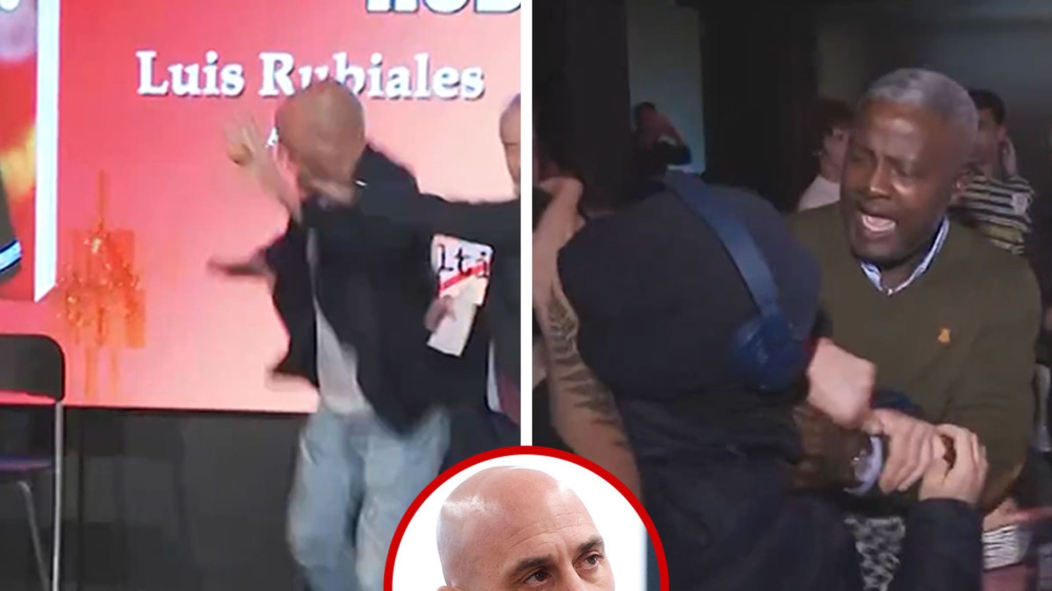Disgraced Ex-Spanish Soccer Prez Luis Rubiales Hit With Eggs At Book Event