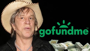 Mickey Rourke gofund me cash getty comp