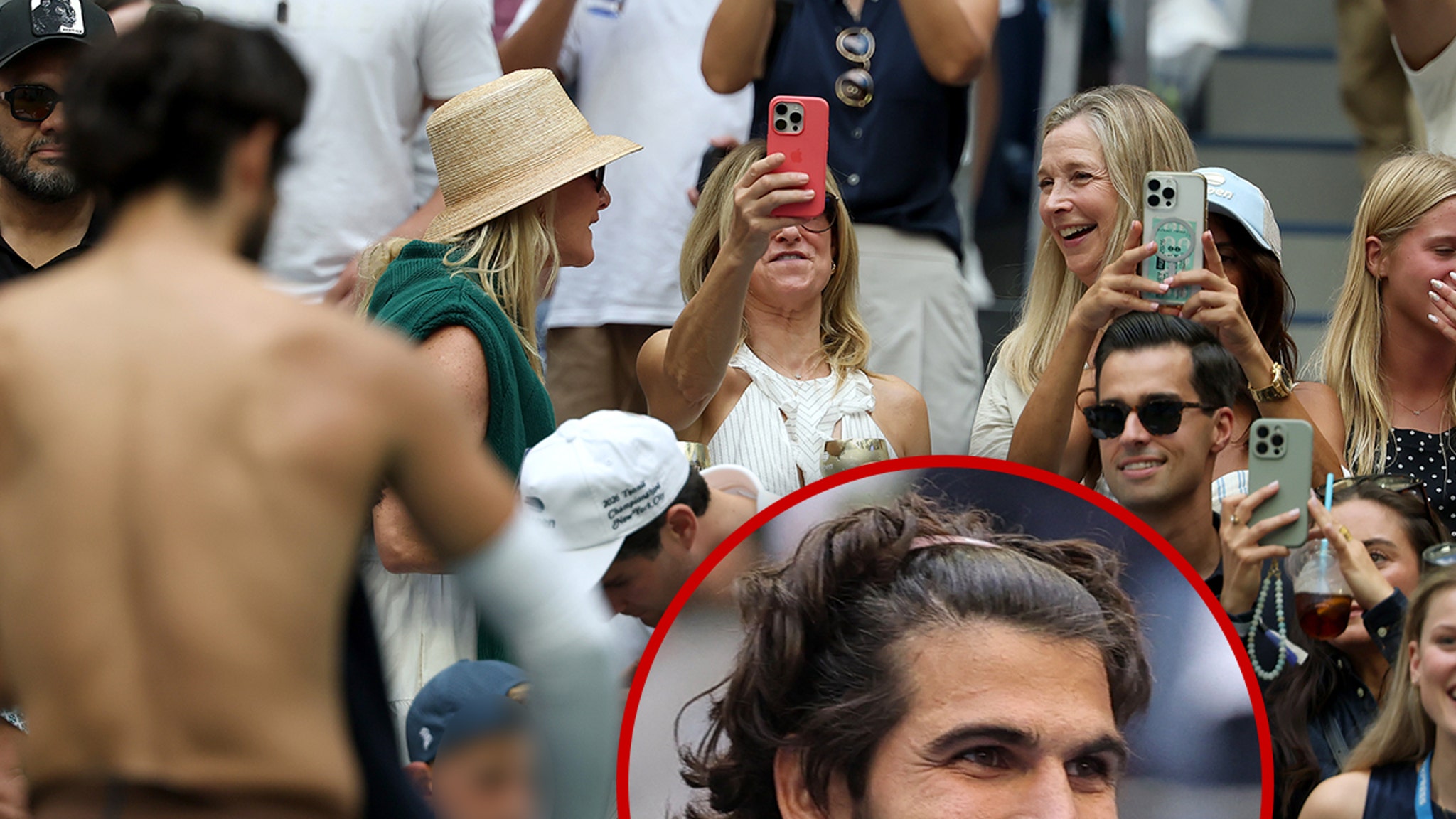Carlos Alcaraz Causes Stir By Stripping Off Shirt at U.S. Open