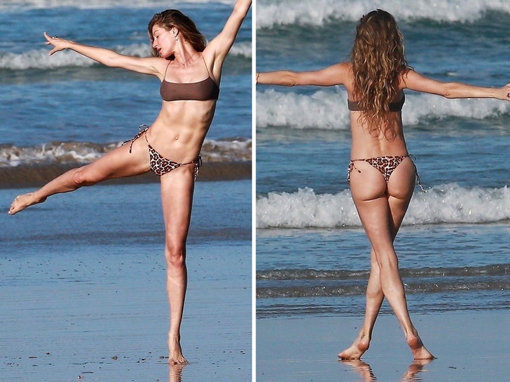 Gisele Bundchen Flaunts Sexy Bikini Body In Costa Rica