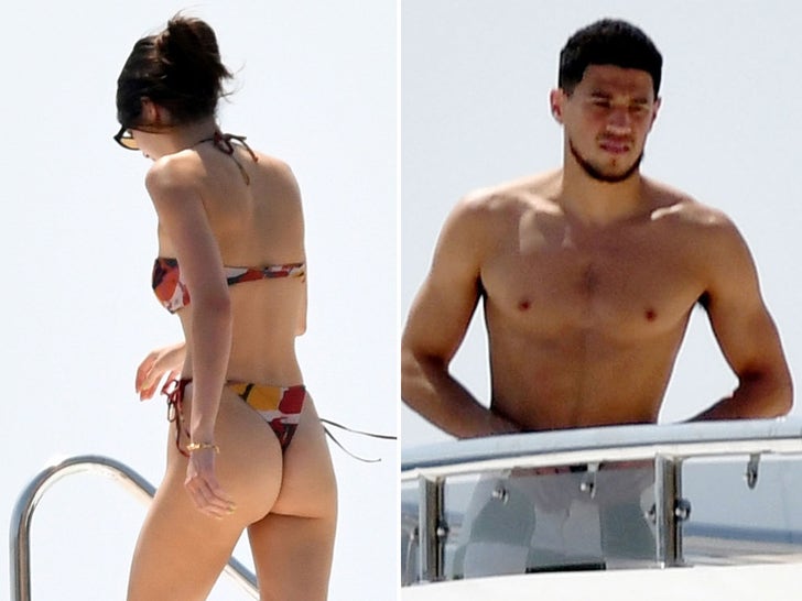 Kendall Jenner On Yacht With Devin Booker In Italy