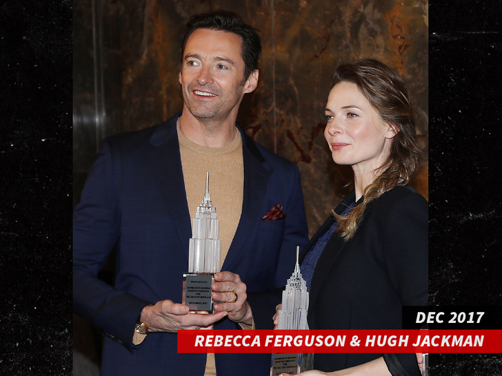 Rebecca Ferguson & Hugh Jackman