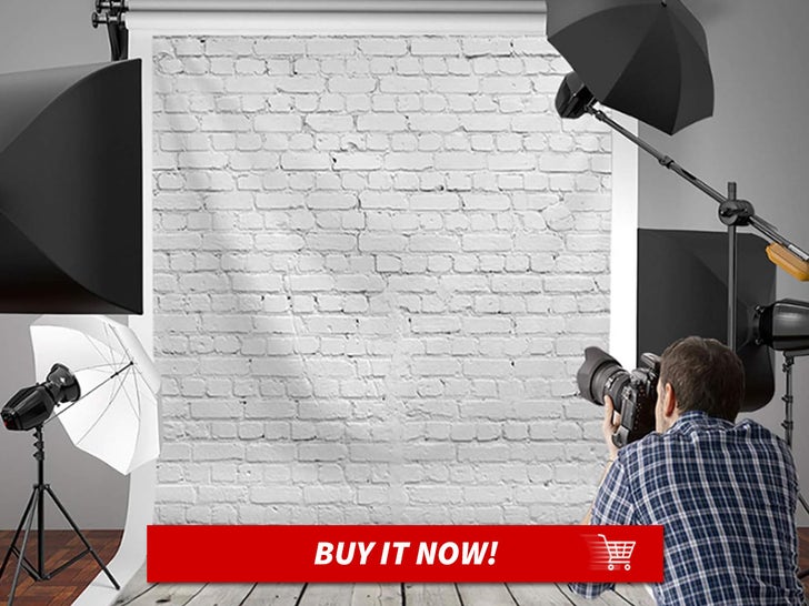 white brick wall backdrop
