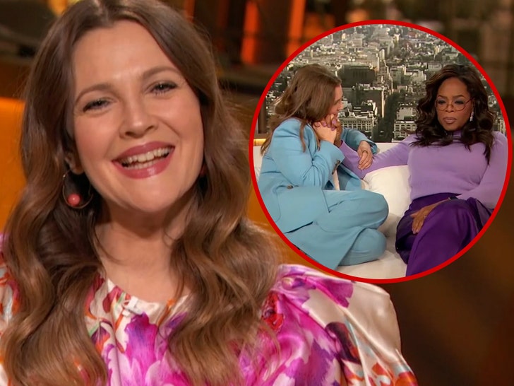 Drew Barrymore Says She's Trying To Stop Getting Handsy With Talk Show Guests