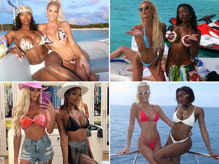 Emma Hernan dan Chelsea Lazkani Hot Shots - Besties in Bikini!