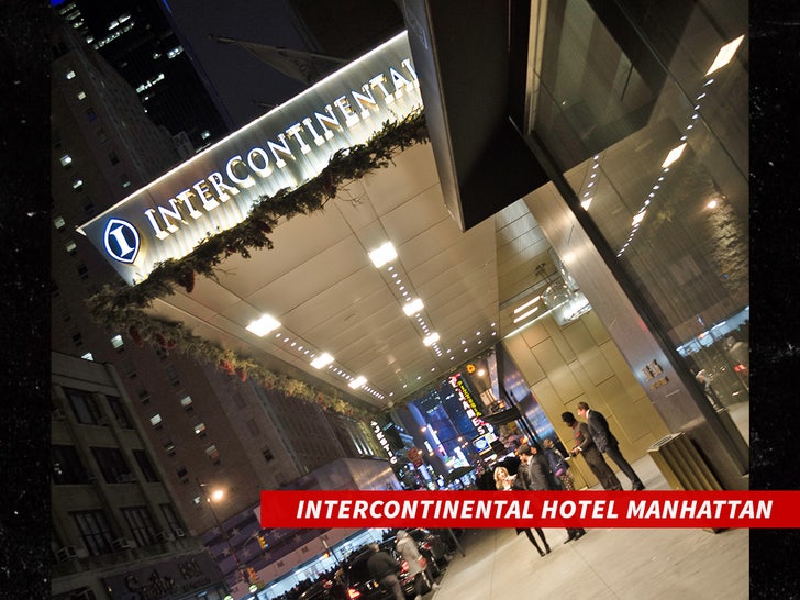 Intercontinental Hotel manhattan sub istock swipe