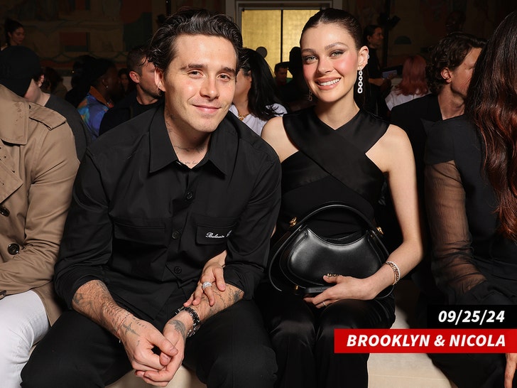 nicola peltz brooklyn beckham getty