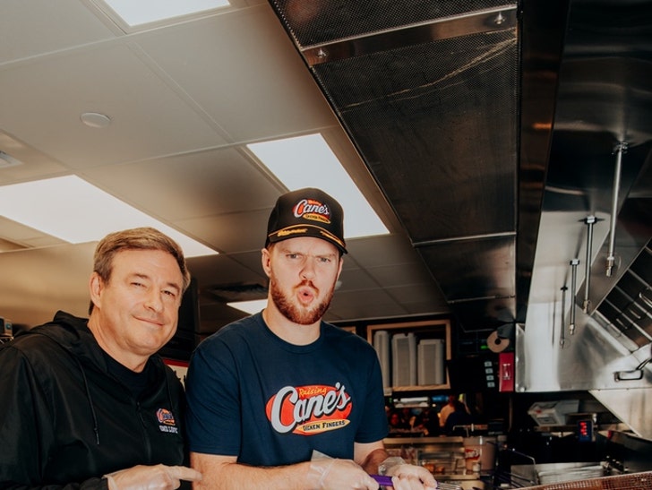 Sam Darnold At Raising Canes 9