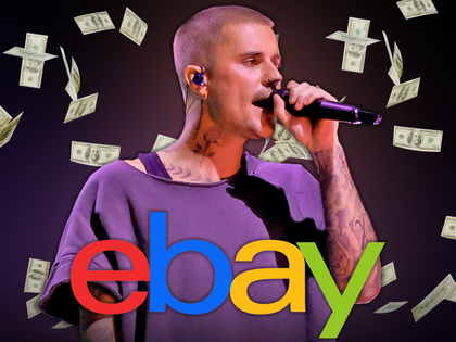 justin bieber ebay main getty