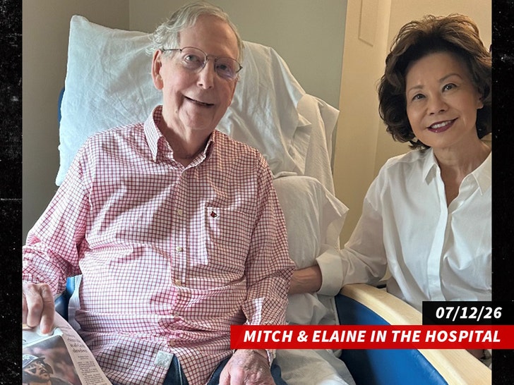 mitch mcconnell and wife in hospital