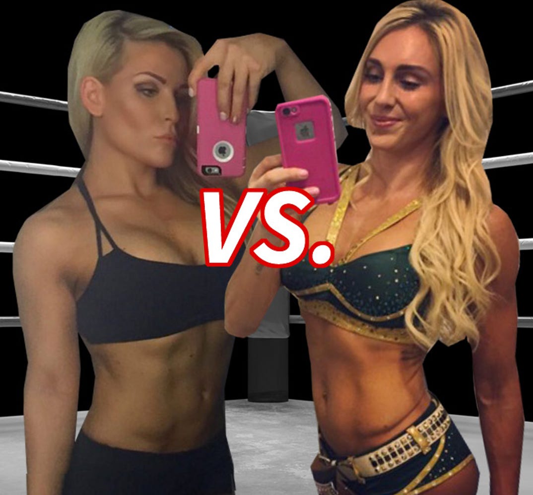 It's a match between wrestling legacies! Natalya Neidhart (33) vs. Charlotte Flair (30)