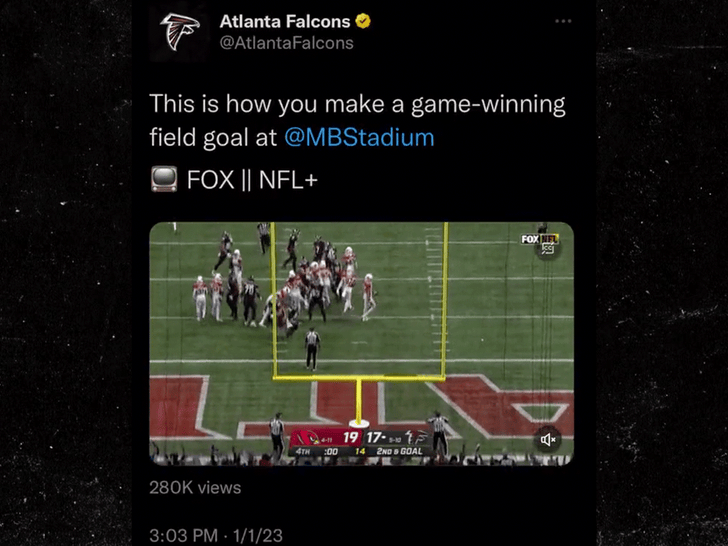 Atlanta Falcons (NFL) social media fans 2023