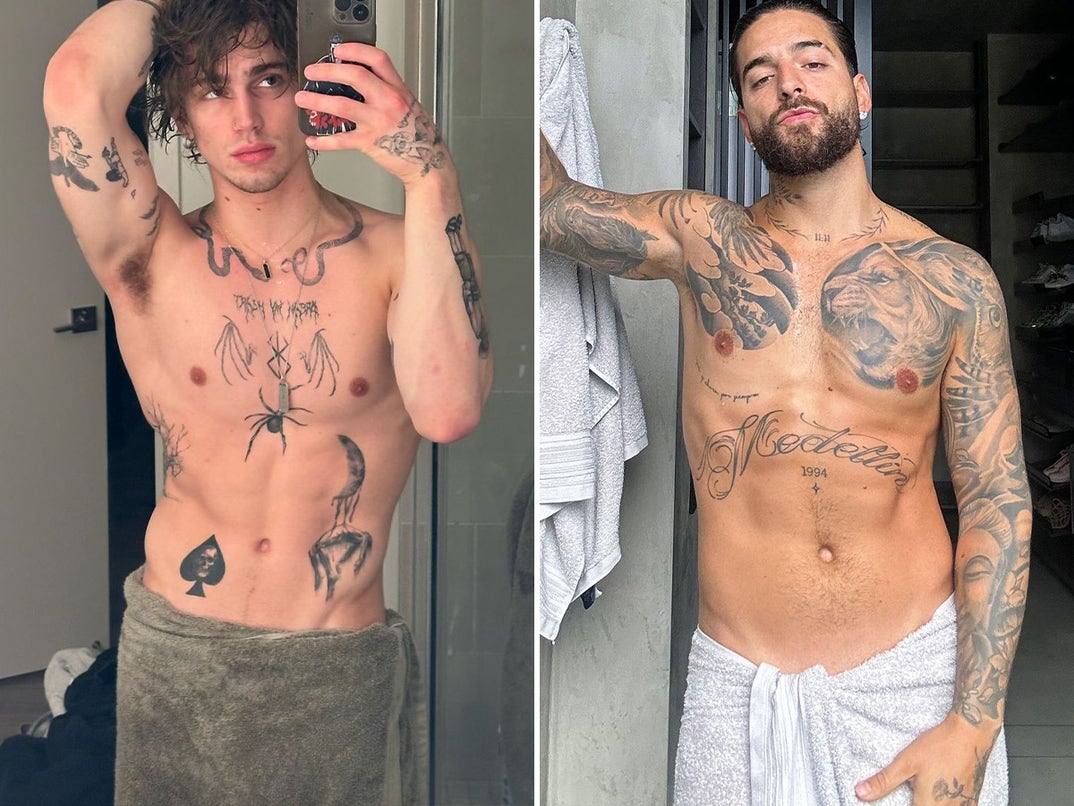 Vinnie Hacker vs. Maluma -- Tattoos And Towels Edition