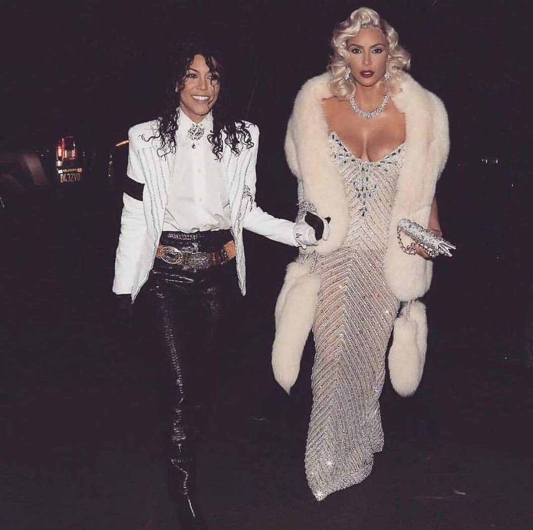 2017 -- Michael Jackson and Madonna Academy Awards 1991 with Kourtney Kardashian