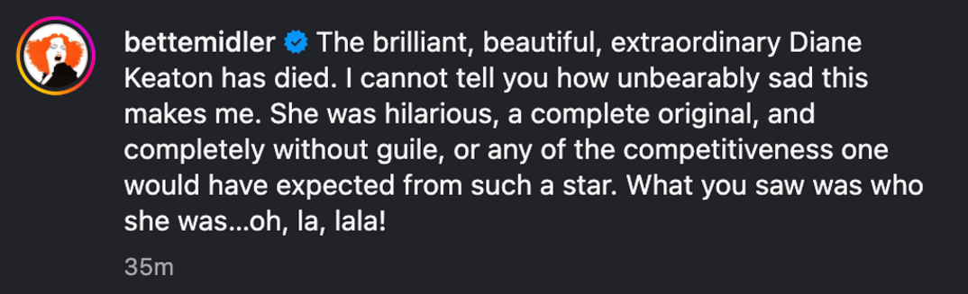 Diane Keaton Tributes 14