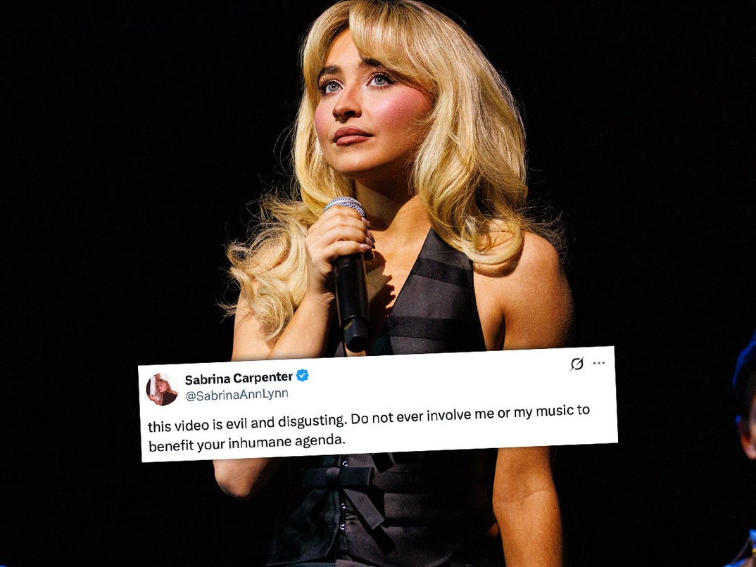 Sabrina Carpenter came for the White House after they posted a social media video displaying immigration-enforcement (ICE) raids. The video included Sabrina Carpenter's 2024 song, 