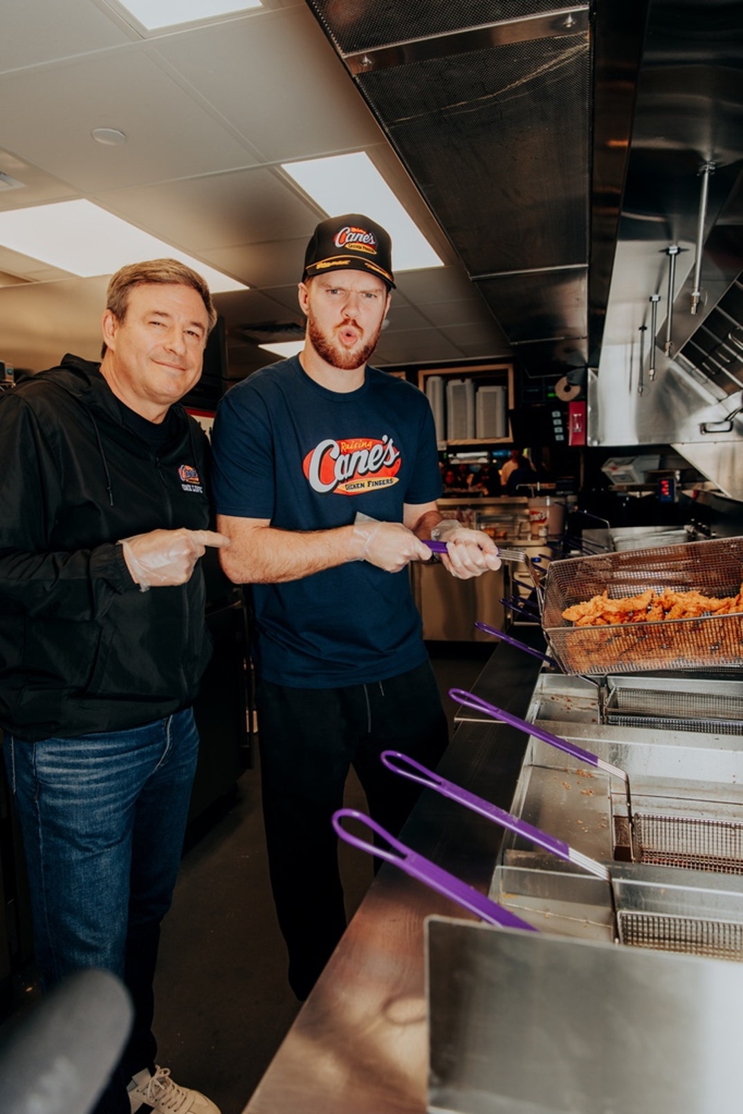 Sam Darnold At Raising Canes 9