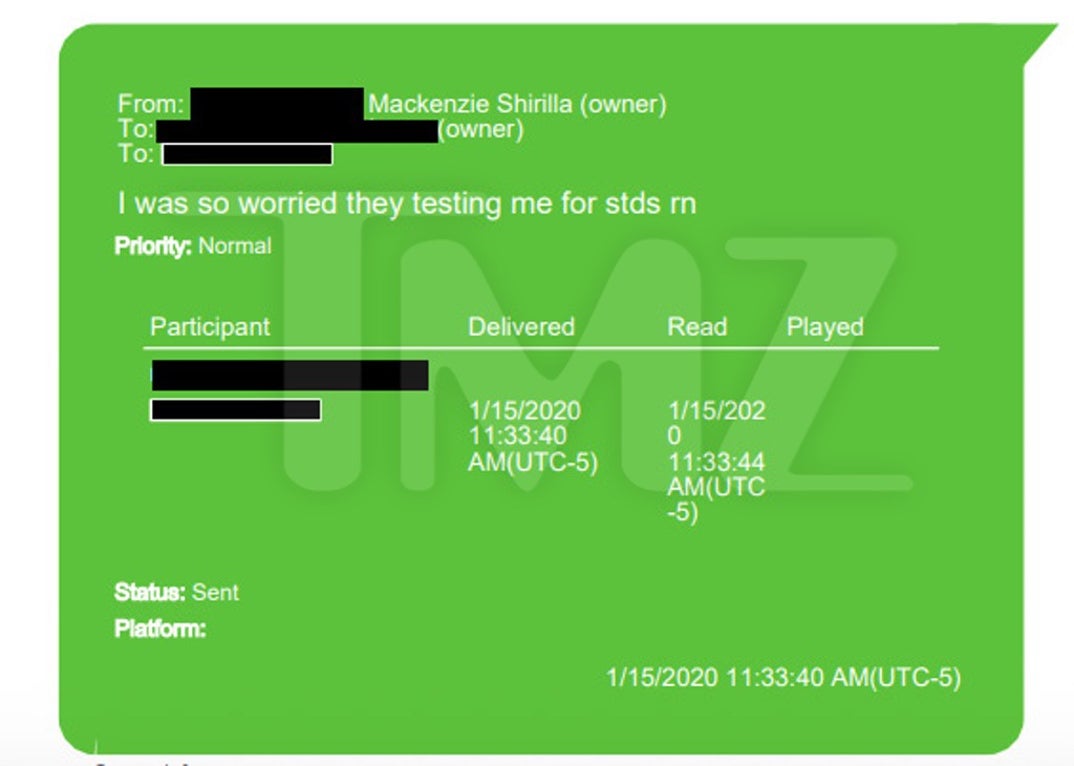 Mackenzie Shirilla Text With Late Boyfriend Dominic Russo 11
