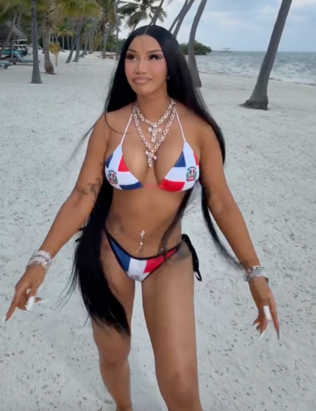 Cardi B Flaunts Bikini Bod 7