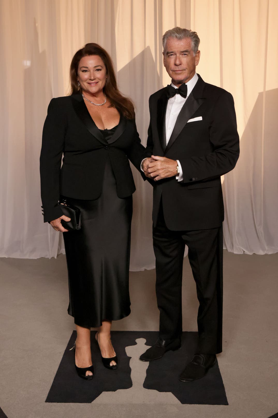 Keely Shaye Smith and Pierce Brosnan