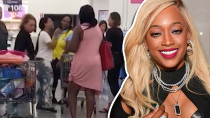 Trina's shopping trip to Walmart turned racial when another customer allegedly called her a 