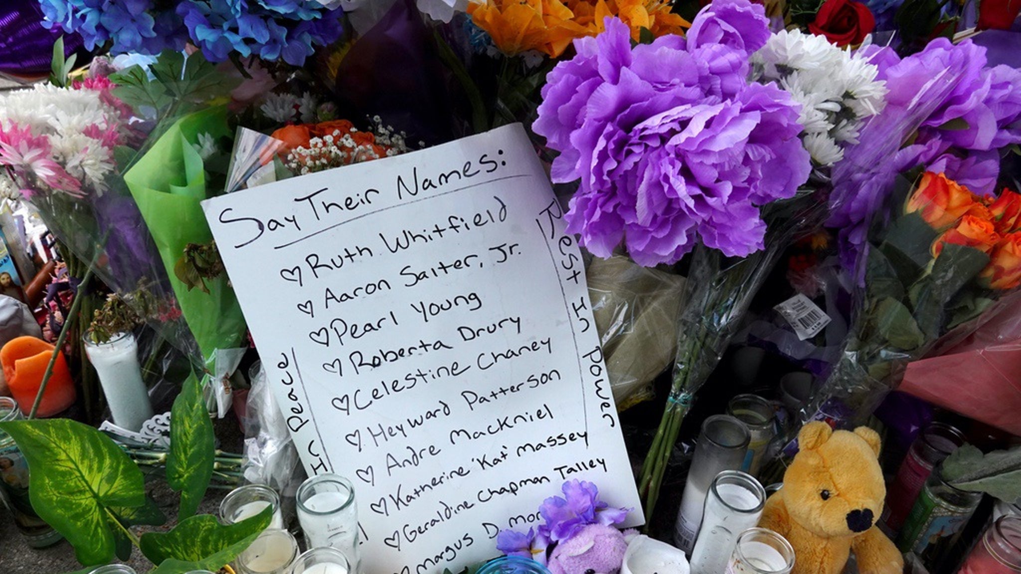 Memorial After Mass Shooting In Buffalo