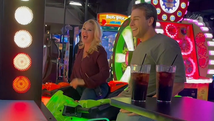 Shanna Moakler and BF Play at Dave & Buster's Hours After Domestic Violence Call.jpg