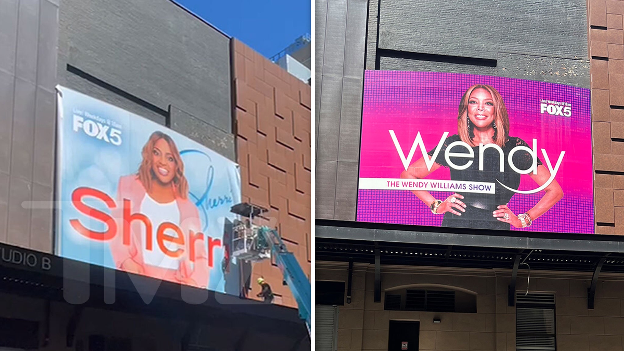 Poster for Sherri Shepherd’s New Show Replaces Wendy Williams’ Poster