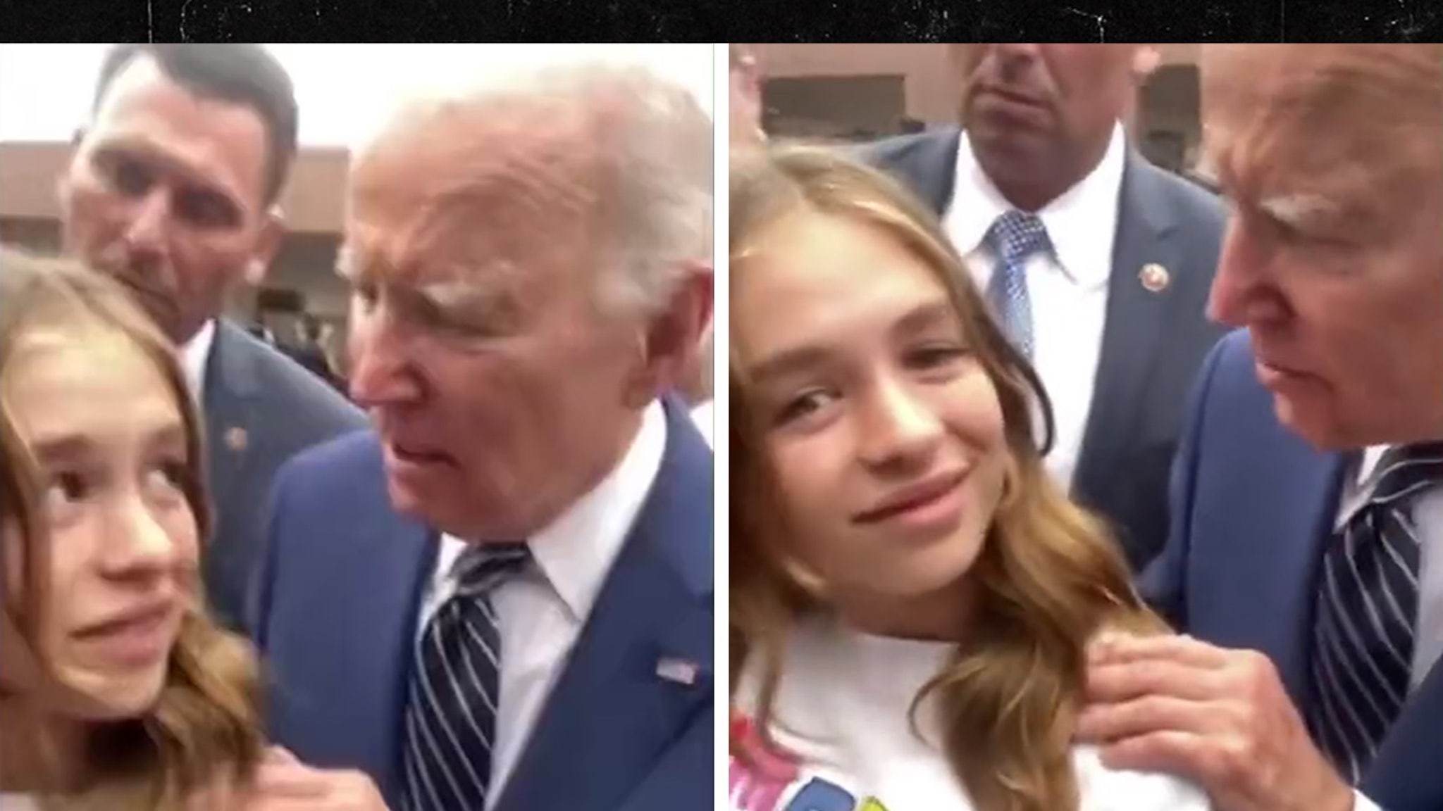 El presidente Biden le dice a una adolescente: 'No hay chicos serios hasta los 30'