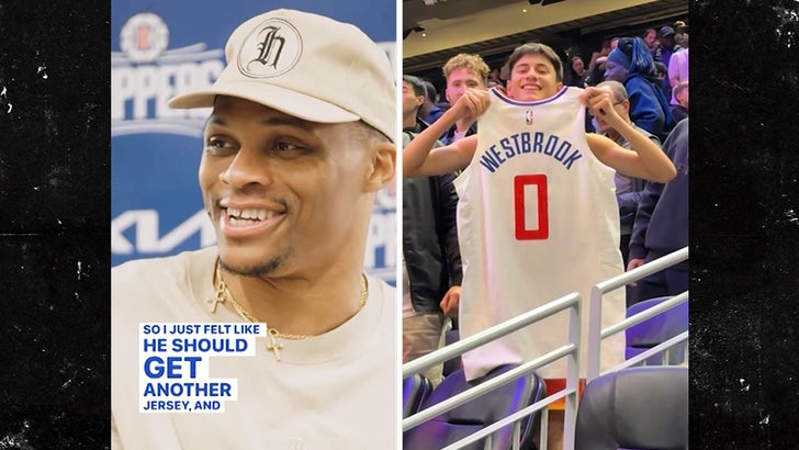 Clippers: Russell Westbrook Gives Heartwarming Gift to Young Fan