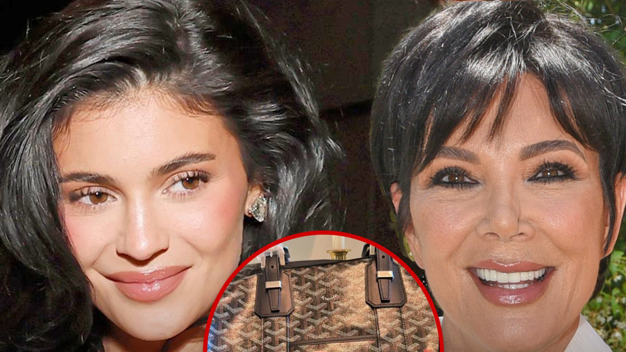 Kylie Jenner Gifts Kris Customized Bag With Throwback Photos of Famous Family