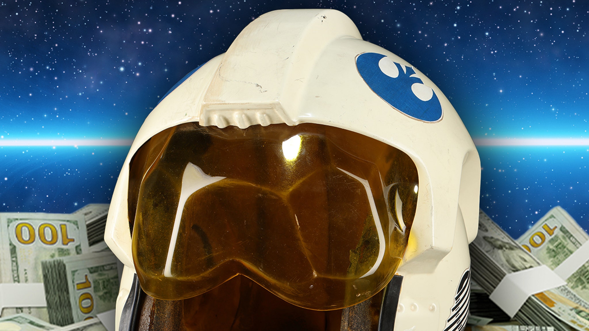 'Star Wars' Rebel Pilot Helmet Expected to Sell for Six Figures at Auction