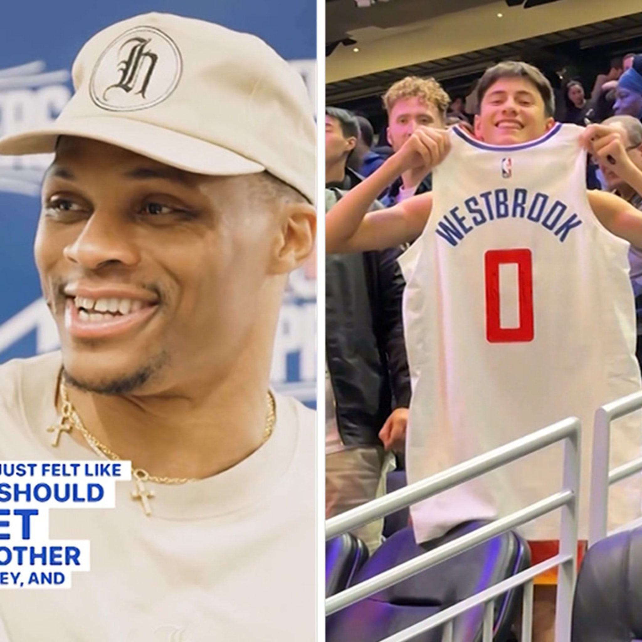 Clippers: Russell Westbrook Gives Heartwarming Gift to Young Fan