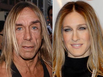 Iggy Pop and Sarah Jessica Parker