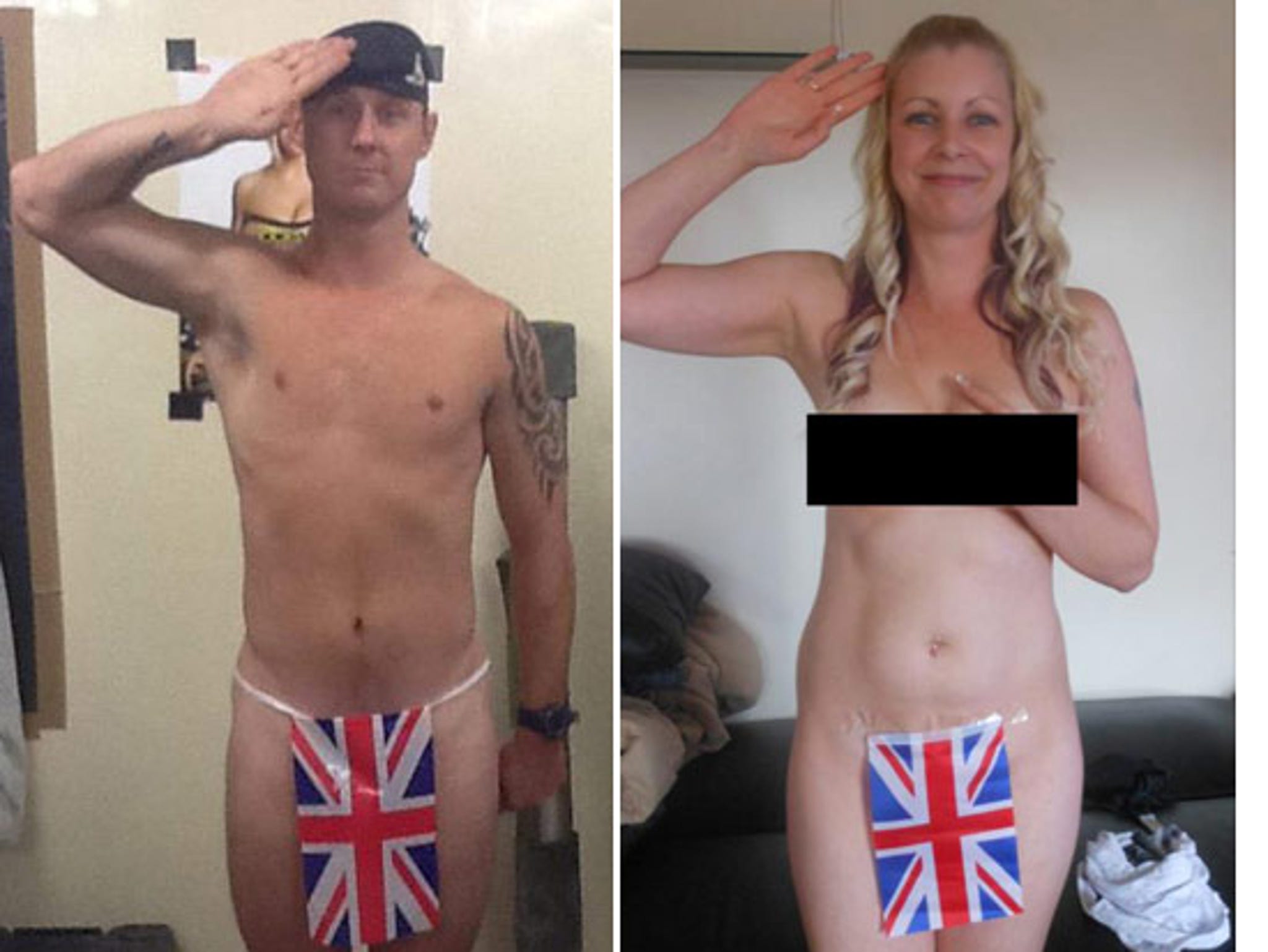 Prince Harry -- Supporters STRIP NAKED In Show of Solidarity