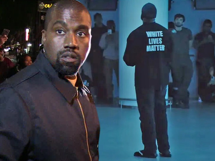 Kanye West, White Lives Matter Shirt
