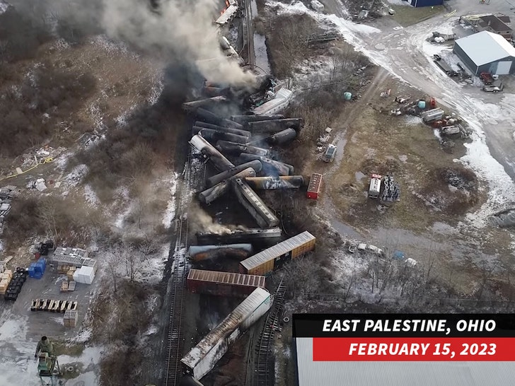 ohio train derailment getty 3